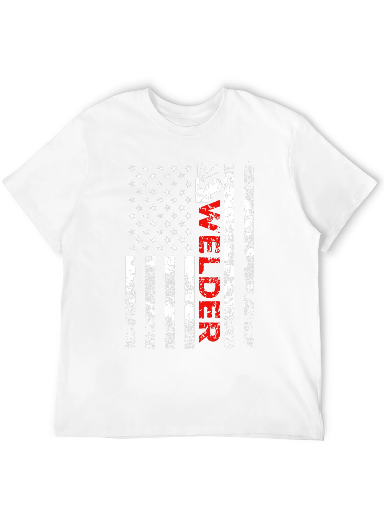 Welder USA Flag Graphic T-Shirt