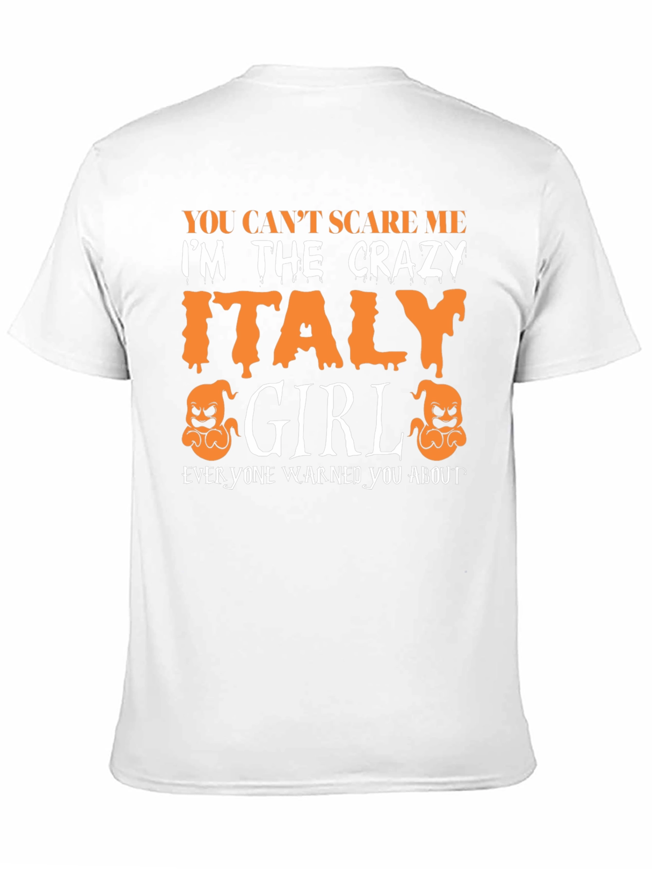 Crazy Italy Girl Halloween T-Shirt