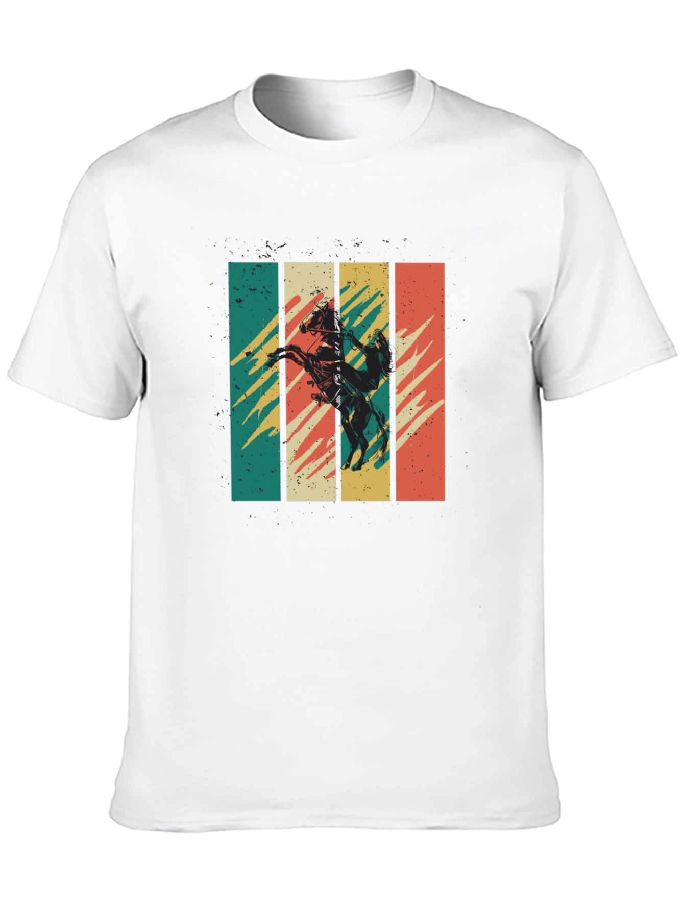 Retro Cowboy Horse Graphic Tee