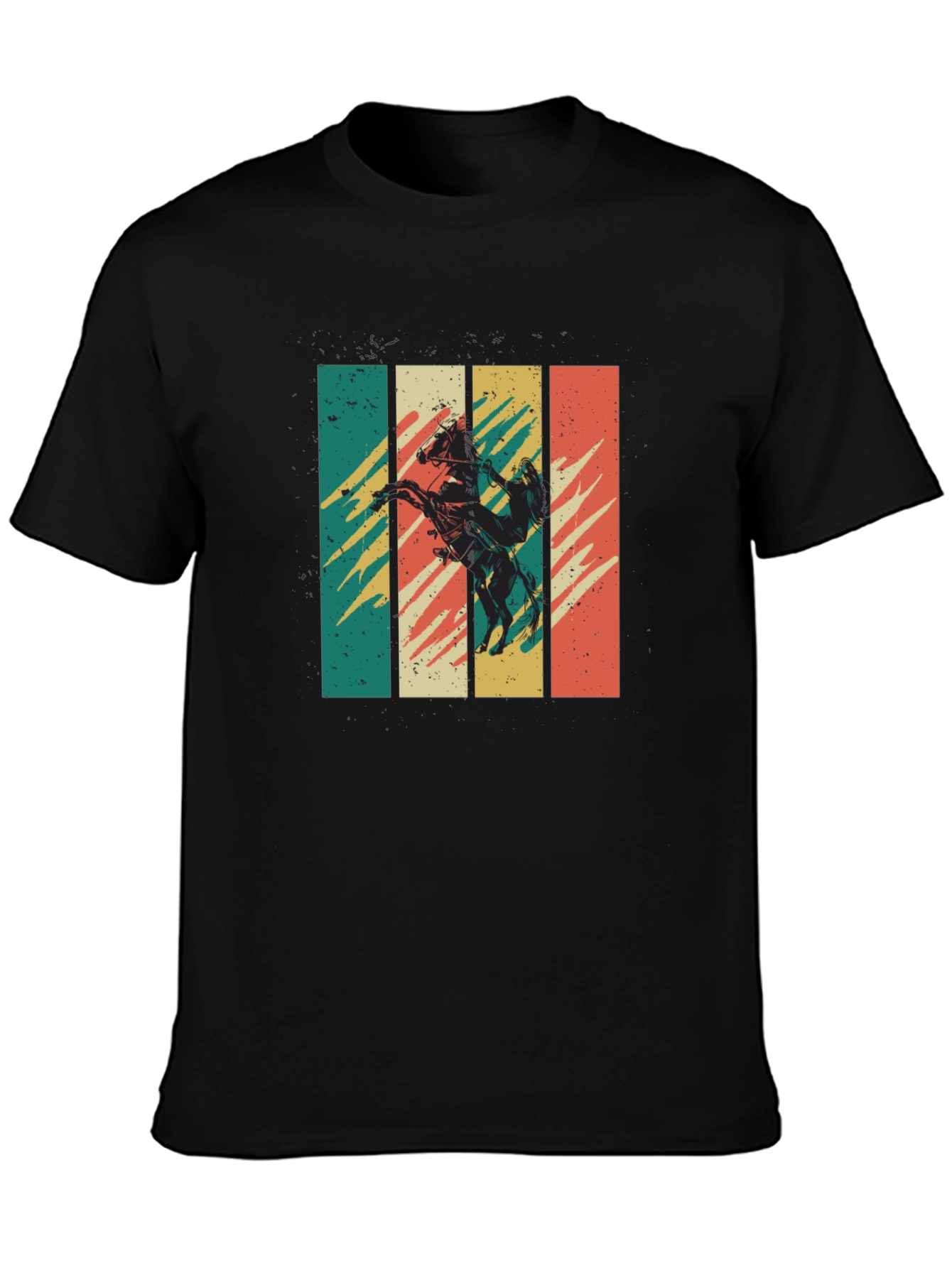 Retro Cowboy Horse Graphic Tee
