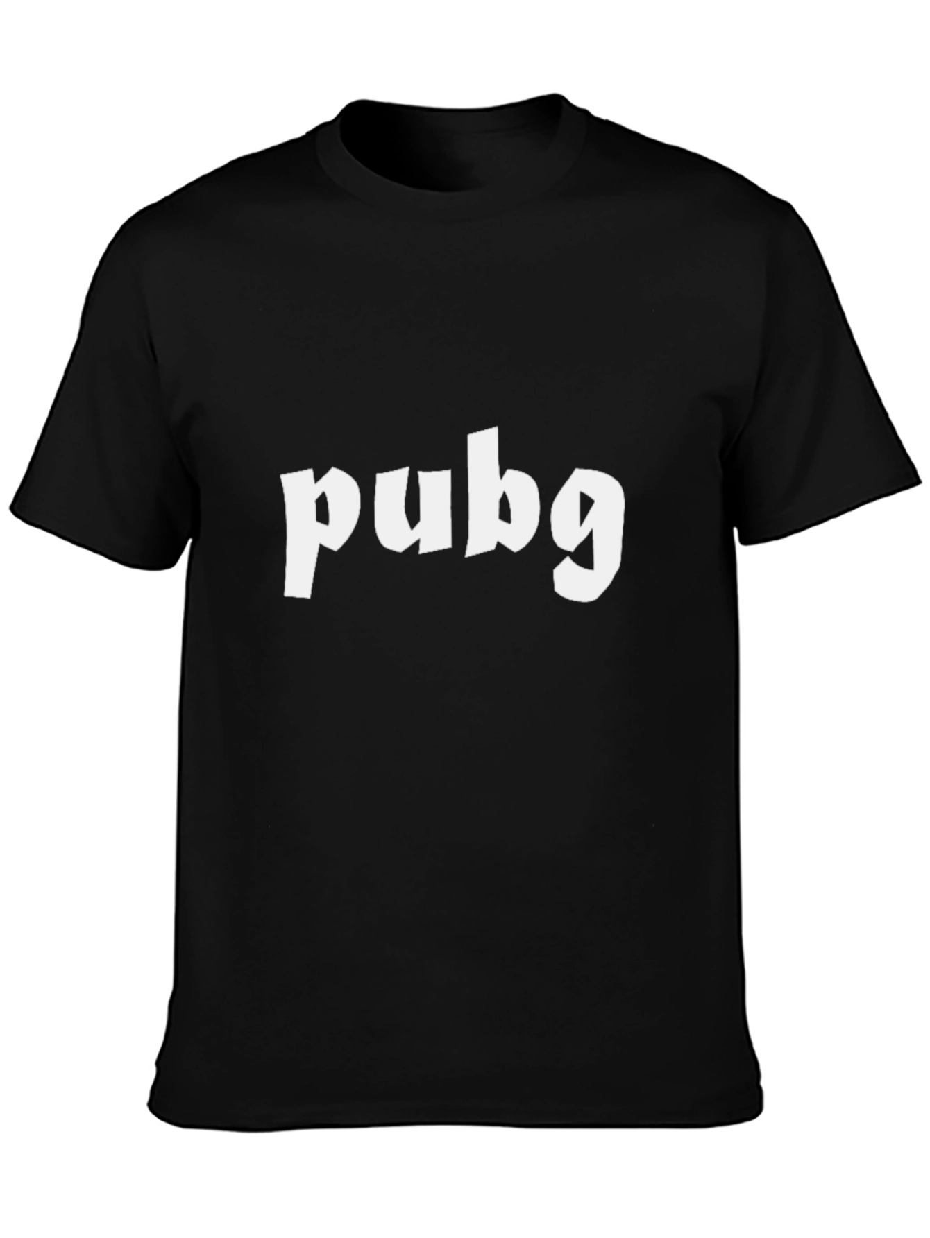 PUBG Black Graphic Tee - Trendy Gamer T-Shirt