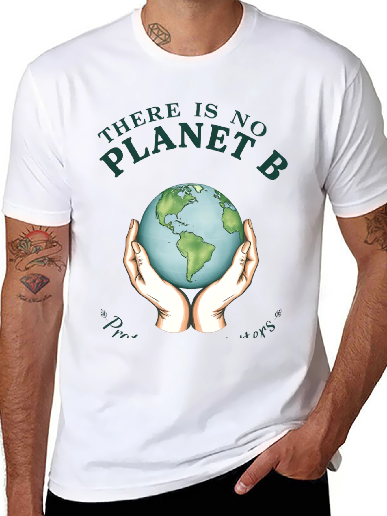 Eco-Friendly No Planet B Graphic Tee