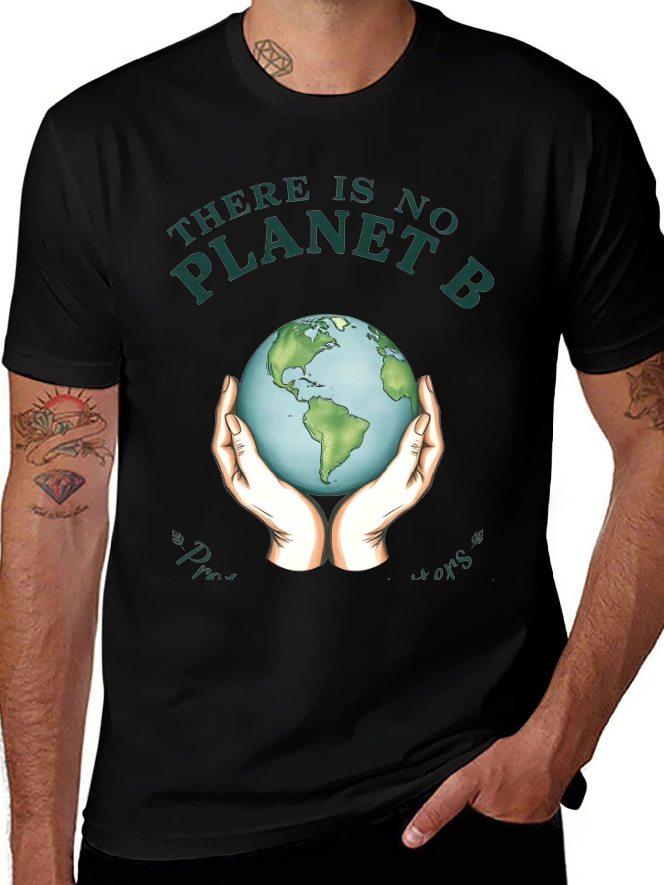 Eco-Friendly No Planet B Graphic Tee