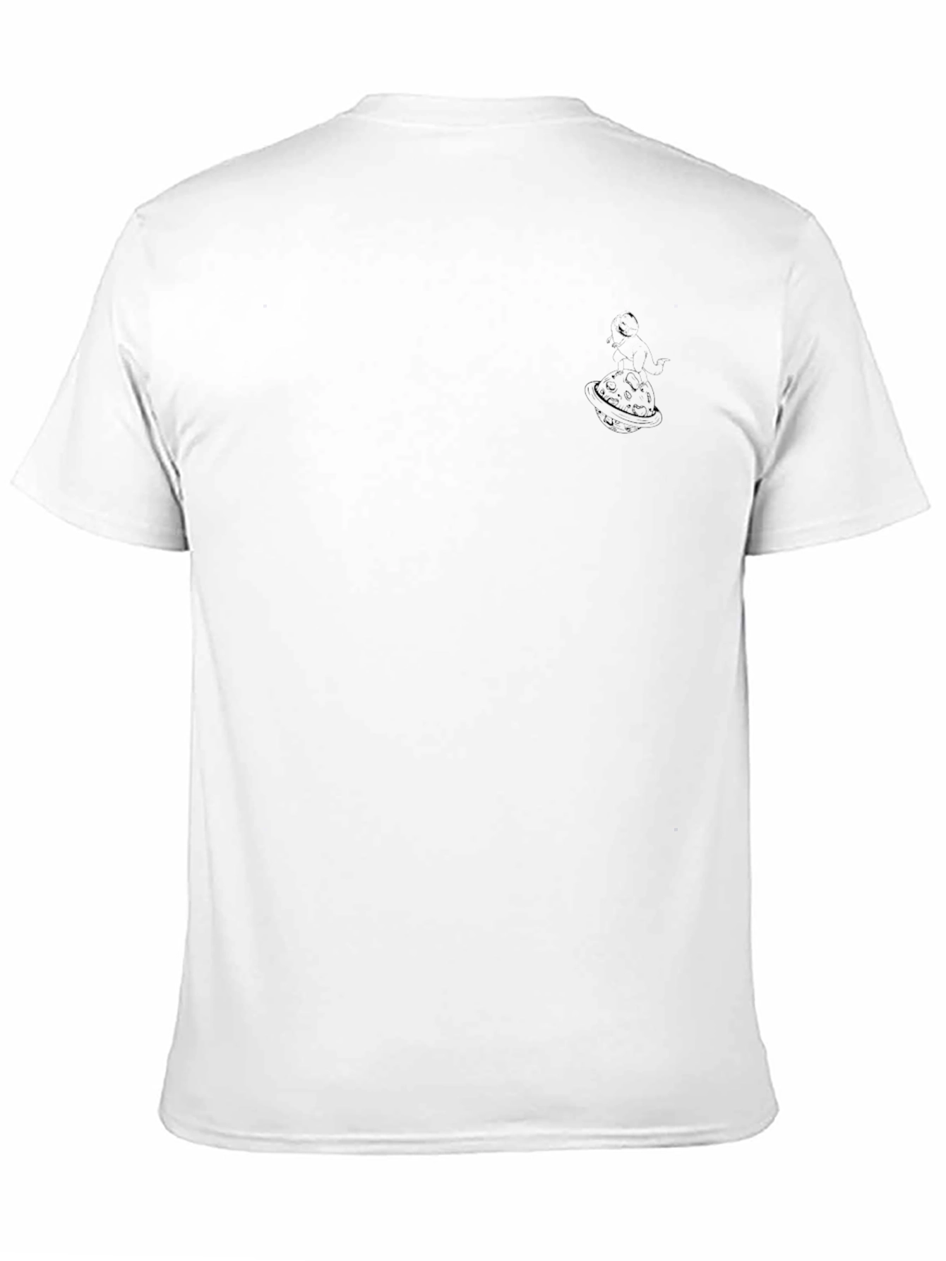 Mens Black Crewneck T-Shirt