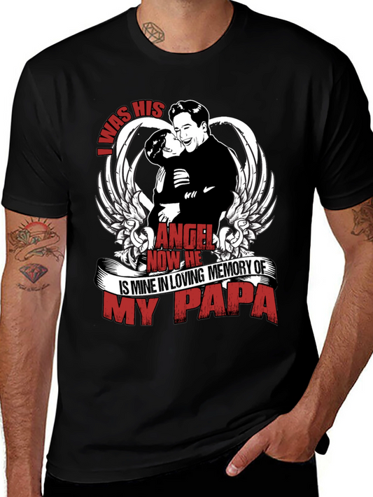 Memorial Papa Angel T-Shirt