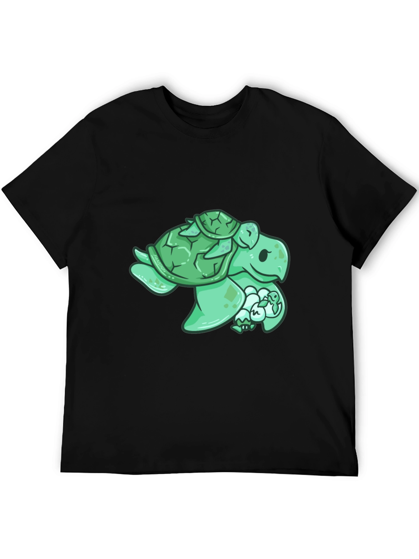 Turtle Family Graphic Tee - Cute Animal Lover Shirt