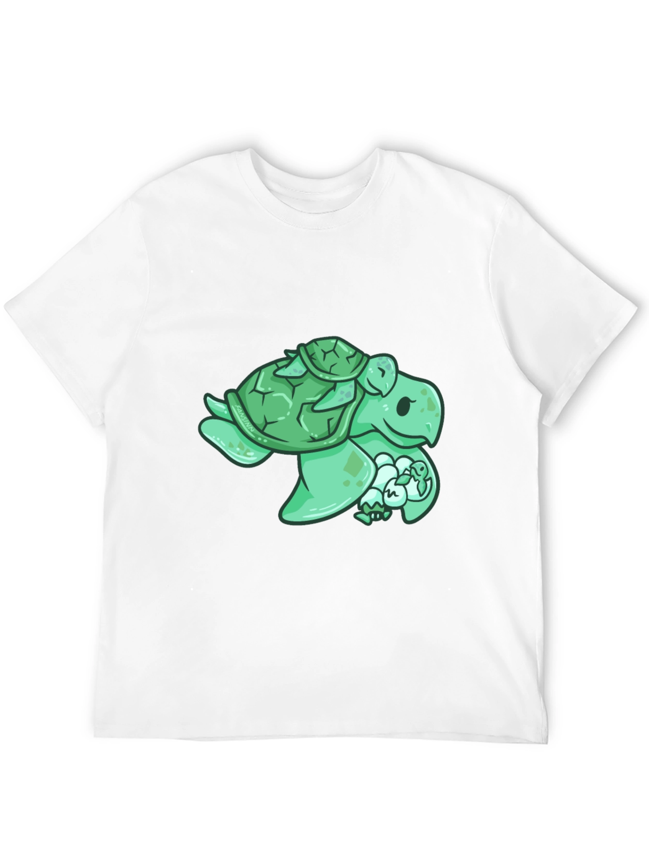 Turtle Family Graphic Tee - Cute Animal Lover Shirt