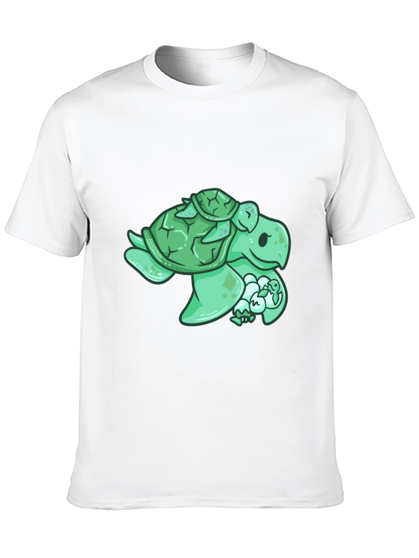 Turtle Family Graphic Tee - Cute Animal Lover Shirt