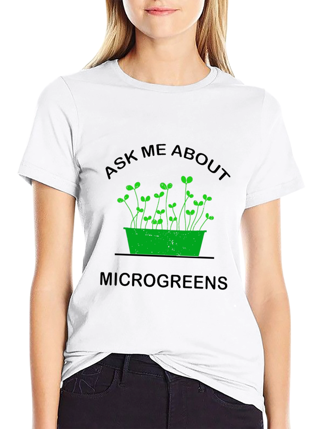 Ask Me About Microgreens T-Shirt