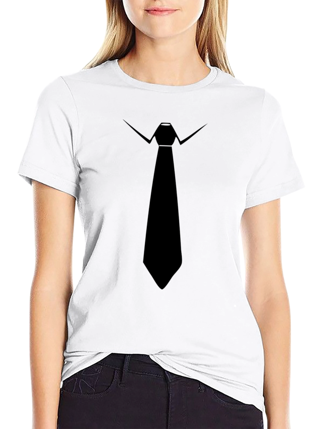 Black Tie Graphic Tee - Formal Fun