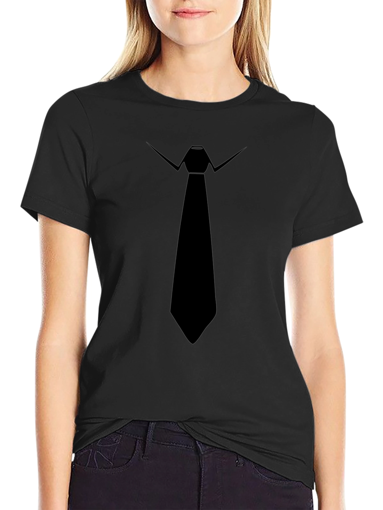 Black Tie Graphic Tee - Formal Fun