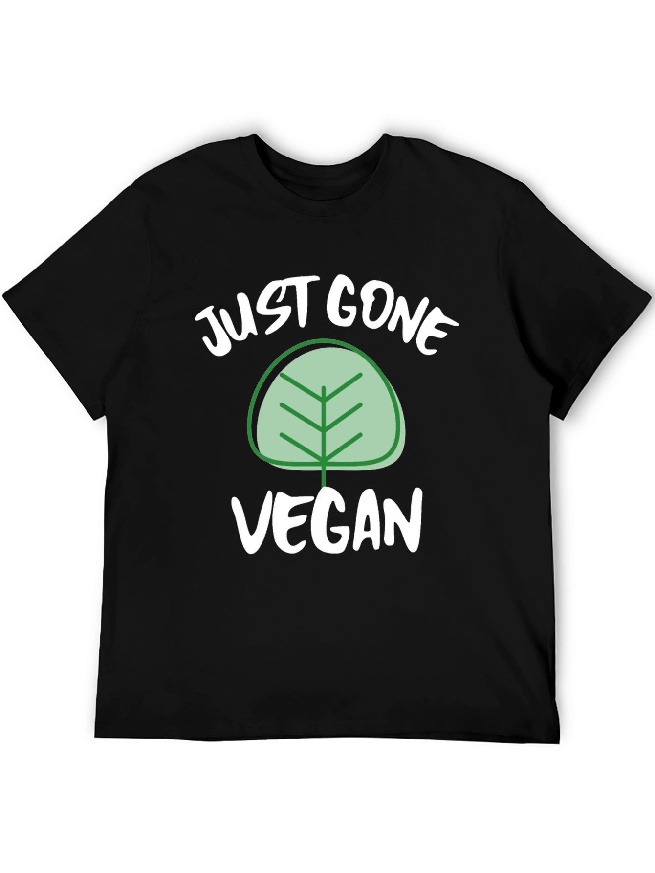 Just Gone Vegan Tee - Stylish Vegetarian T-Shirt