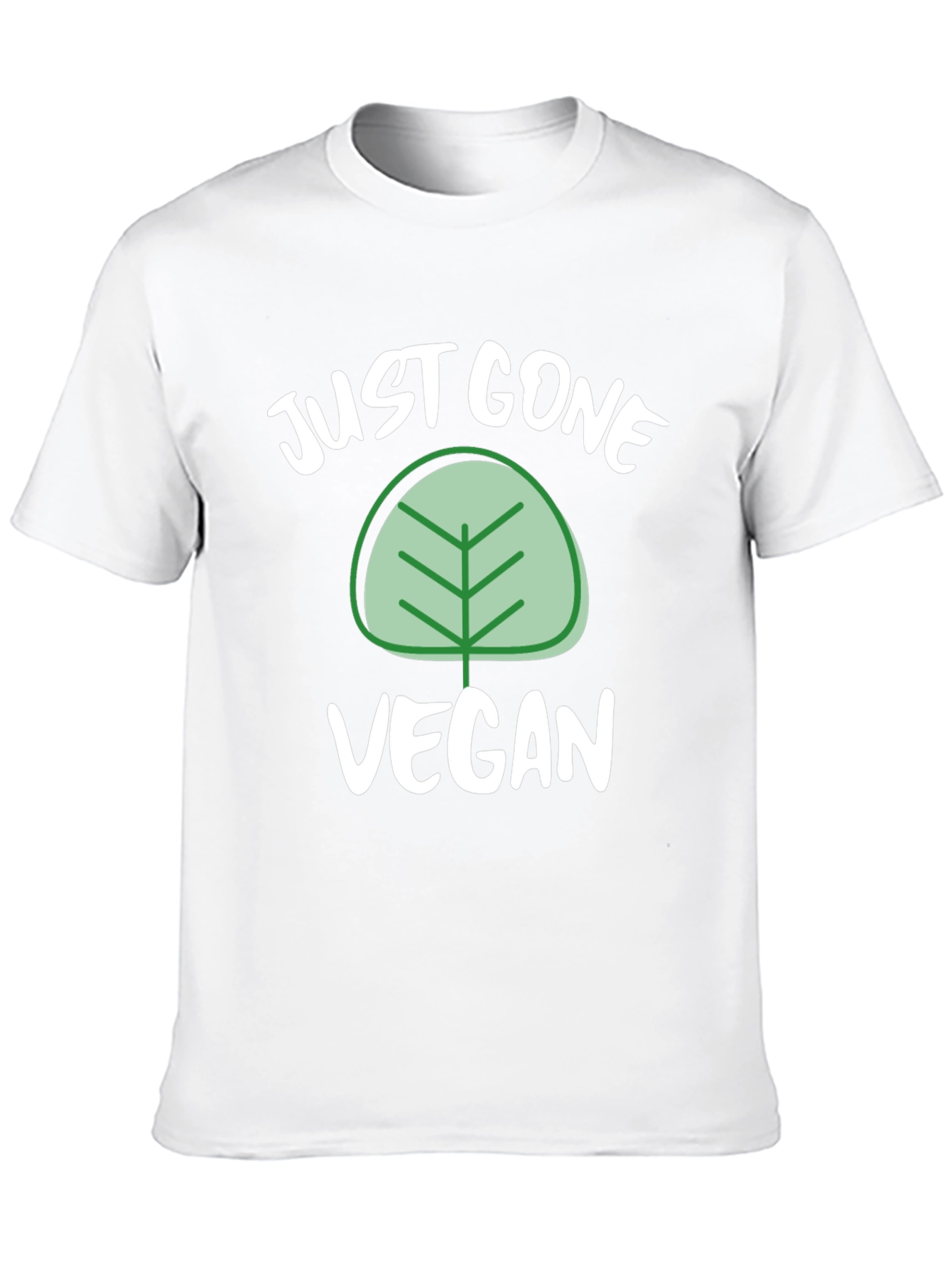 Just Gone Vegan Tee - Stylish Vegetarian T-Shirt