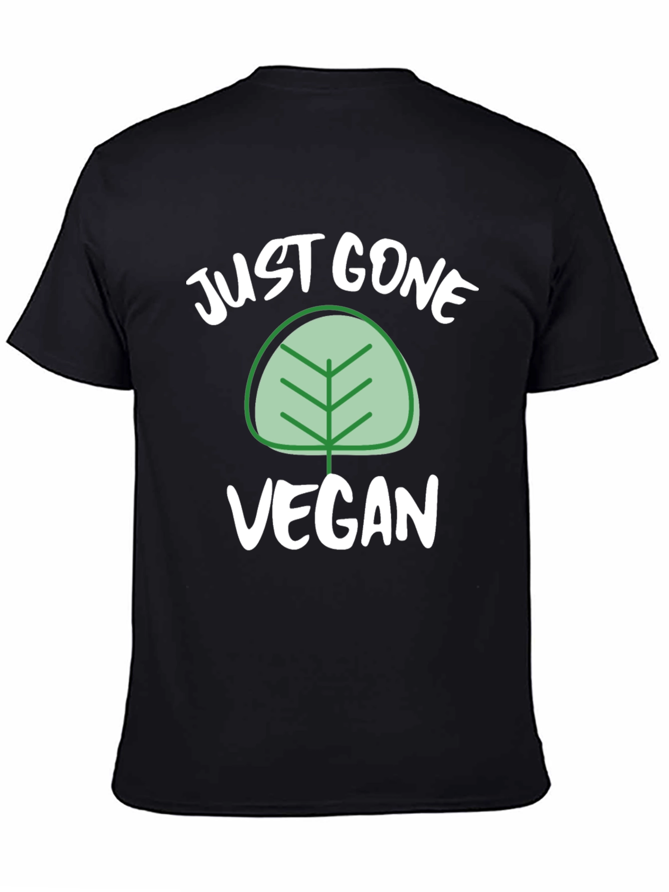 Just Gone Vegan Tee - Stylish Vegetarian T-Shirt