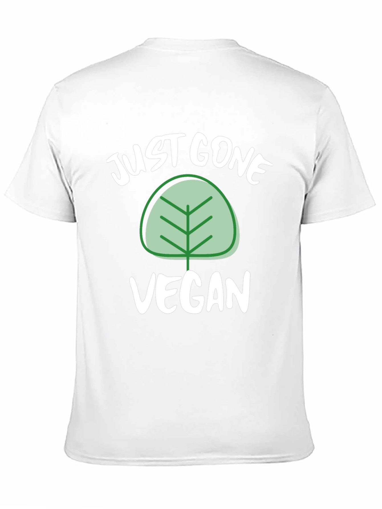 Just Gone Vegan Tee - Stylish Vegetarian T-Shirt