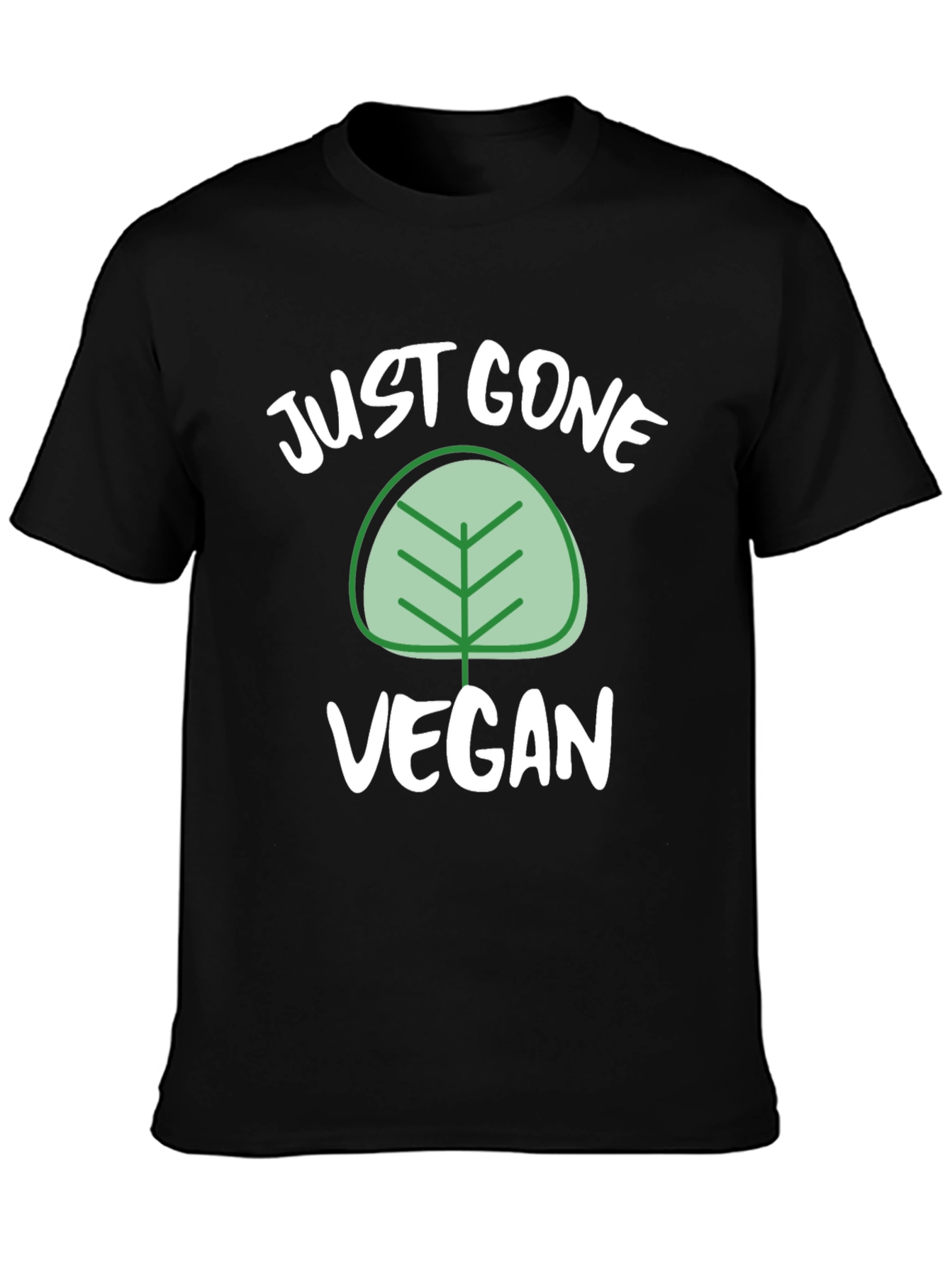 Just Gone Vegan Tee - Stylish Vegetarian T-Shirt