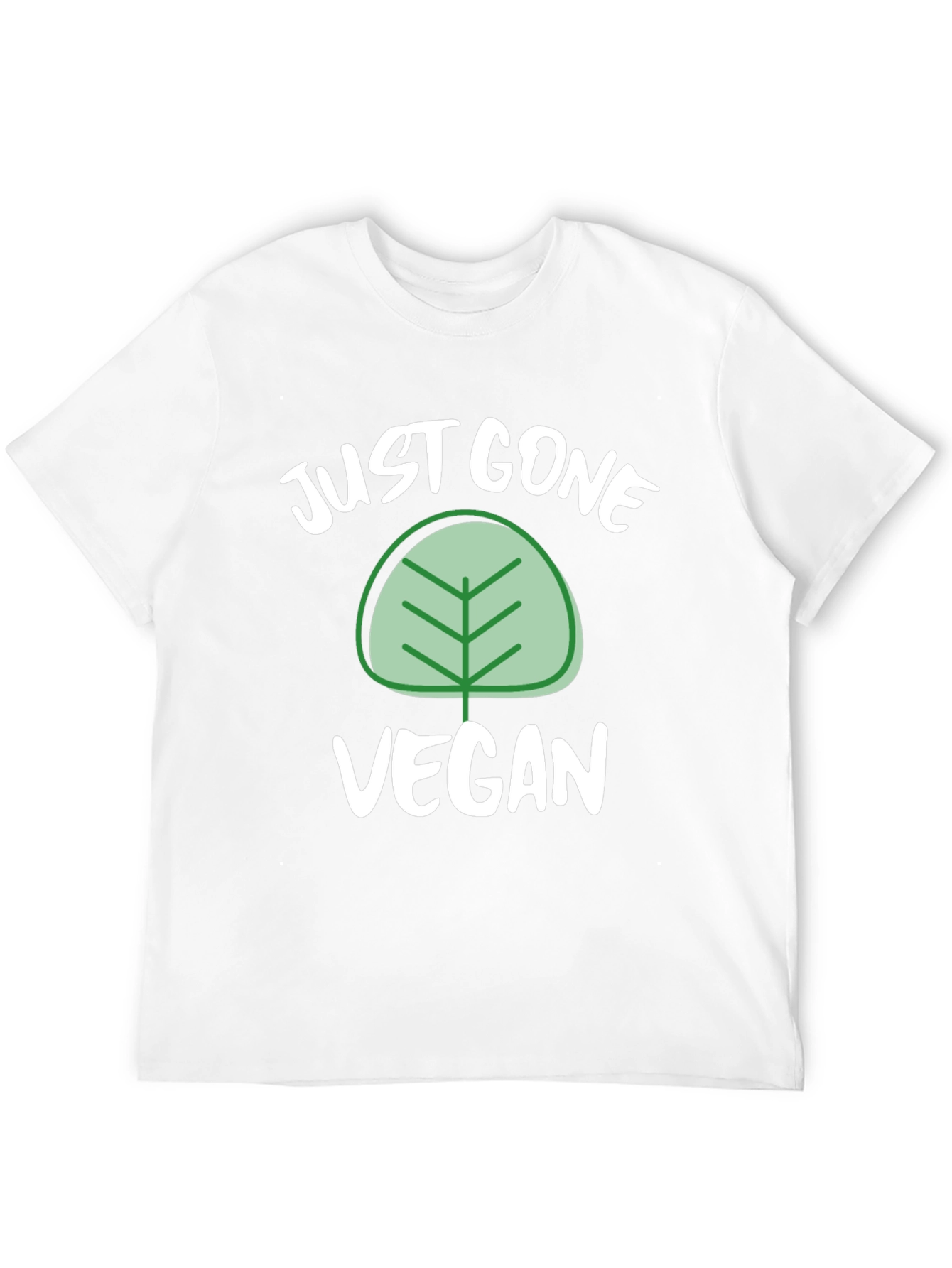 Just Gone Vegan Tee - Stylish Vegetarian T-Shirt