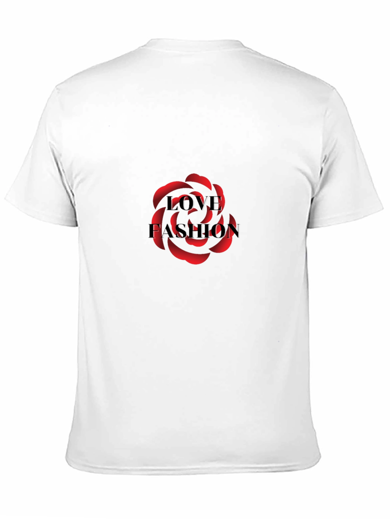 Love Fashion Black T-Shirt