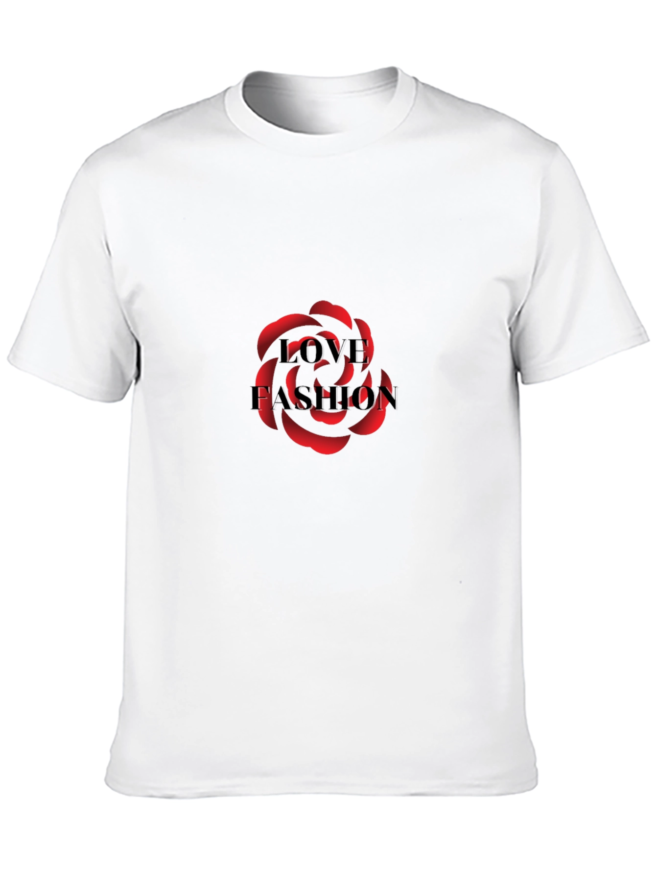 Love Fashion Black T-Shirt