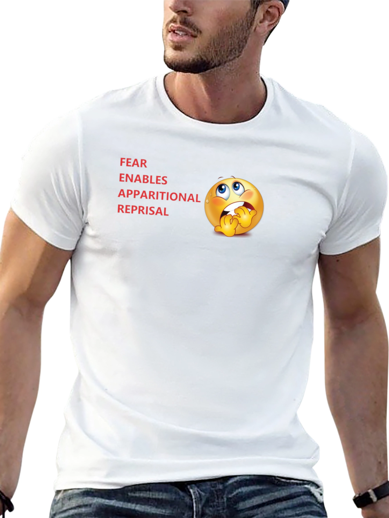 FEAR Acronym T-Shirt - Novelty Graphic Tee