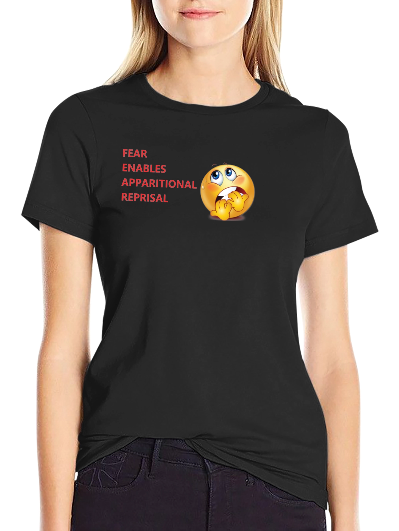 FEAR Acronym T-Shirt - Novelty Graphic Tee