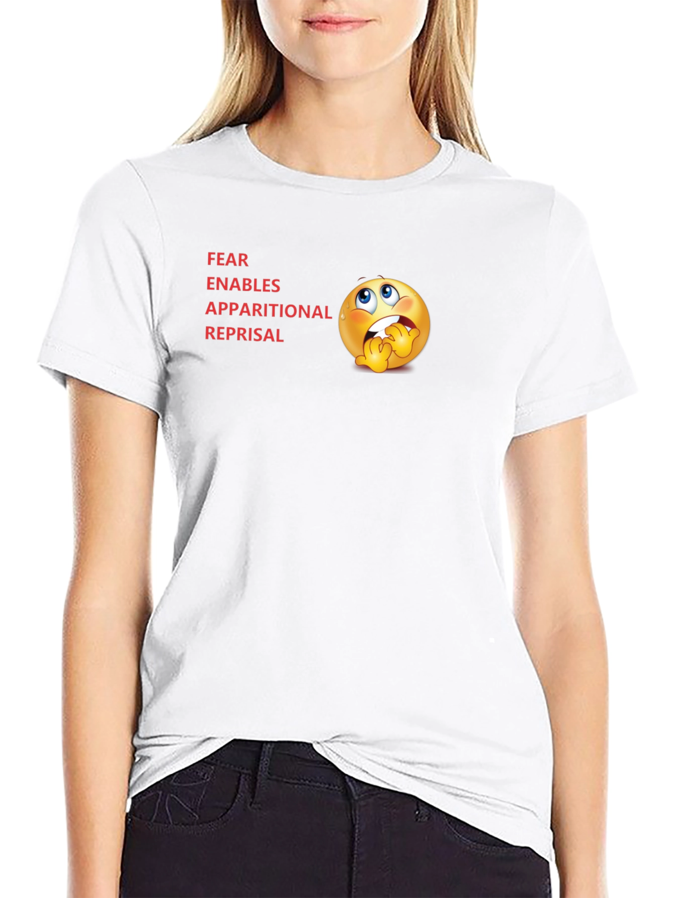 FEAR Acronym T-Shirt - Novelty Graphic Tee