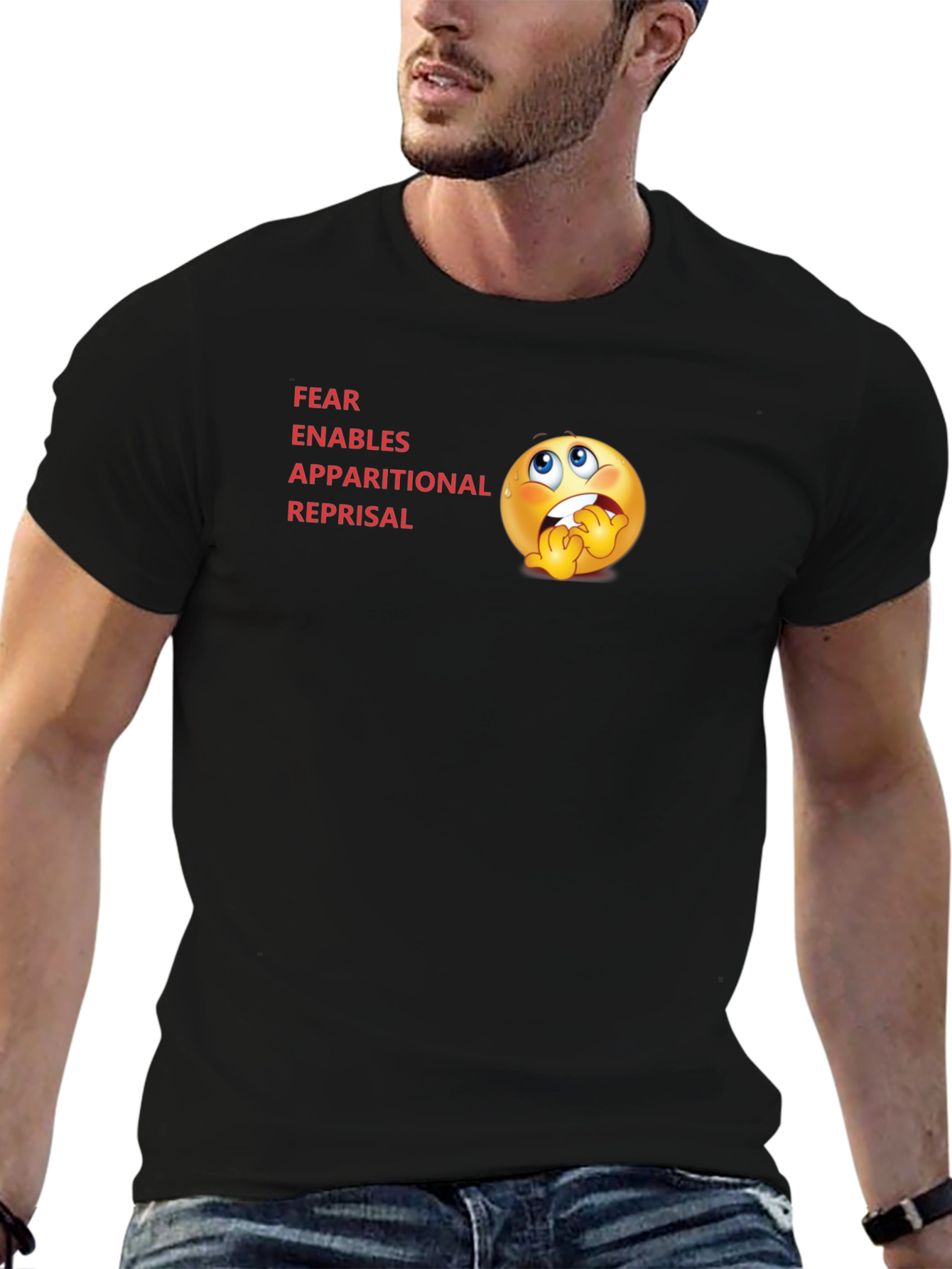 FEAR Acronym T-Shirt - Novelty Graphic Tee