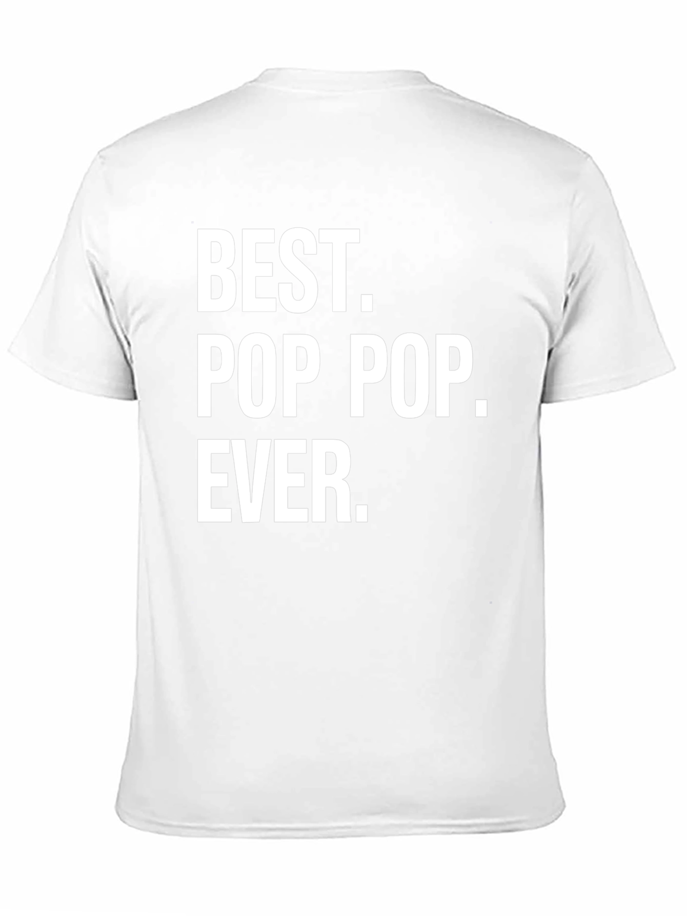 Best Pop Pop Ever Black T-Shirt