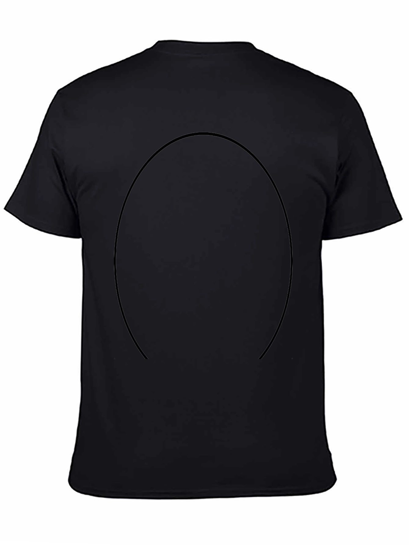 Classic Black Crew Neck T-Shirt