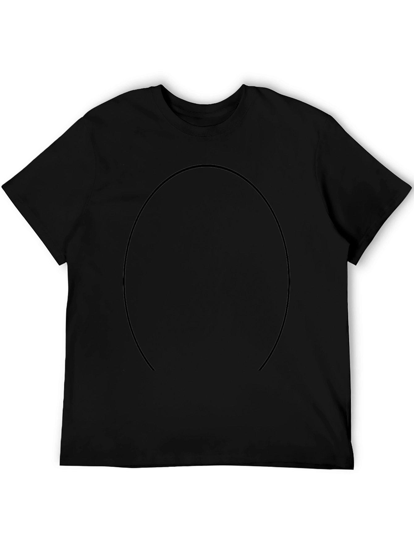 Classic Black Crew Neck T-Shirt