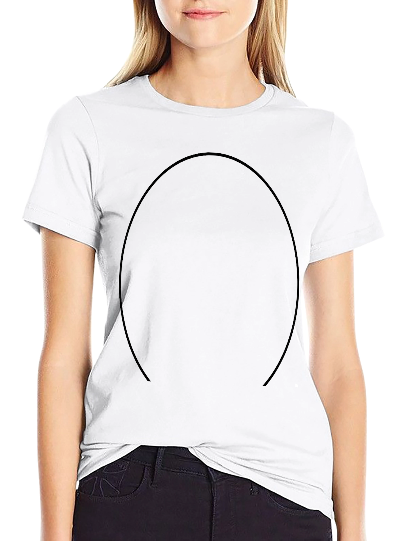 Classic Black Crew Neck T-Shirt