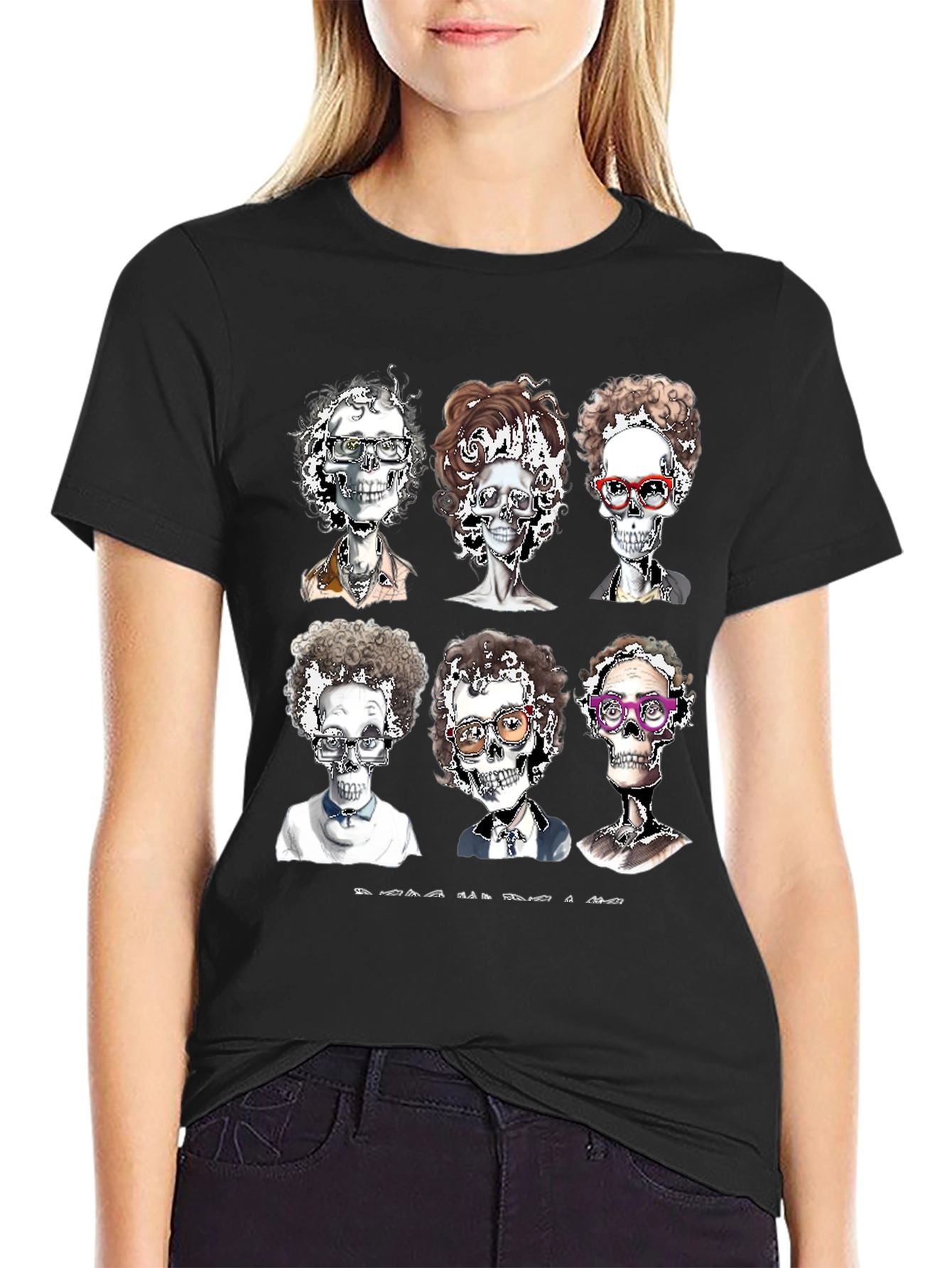 Skeletal Portrait T-Shirt