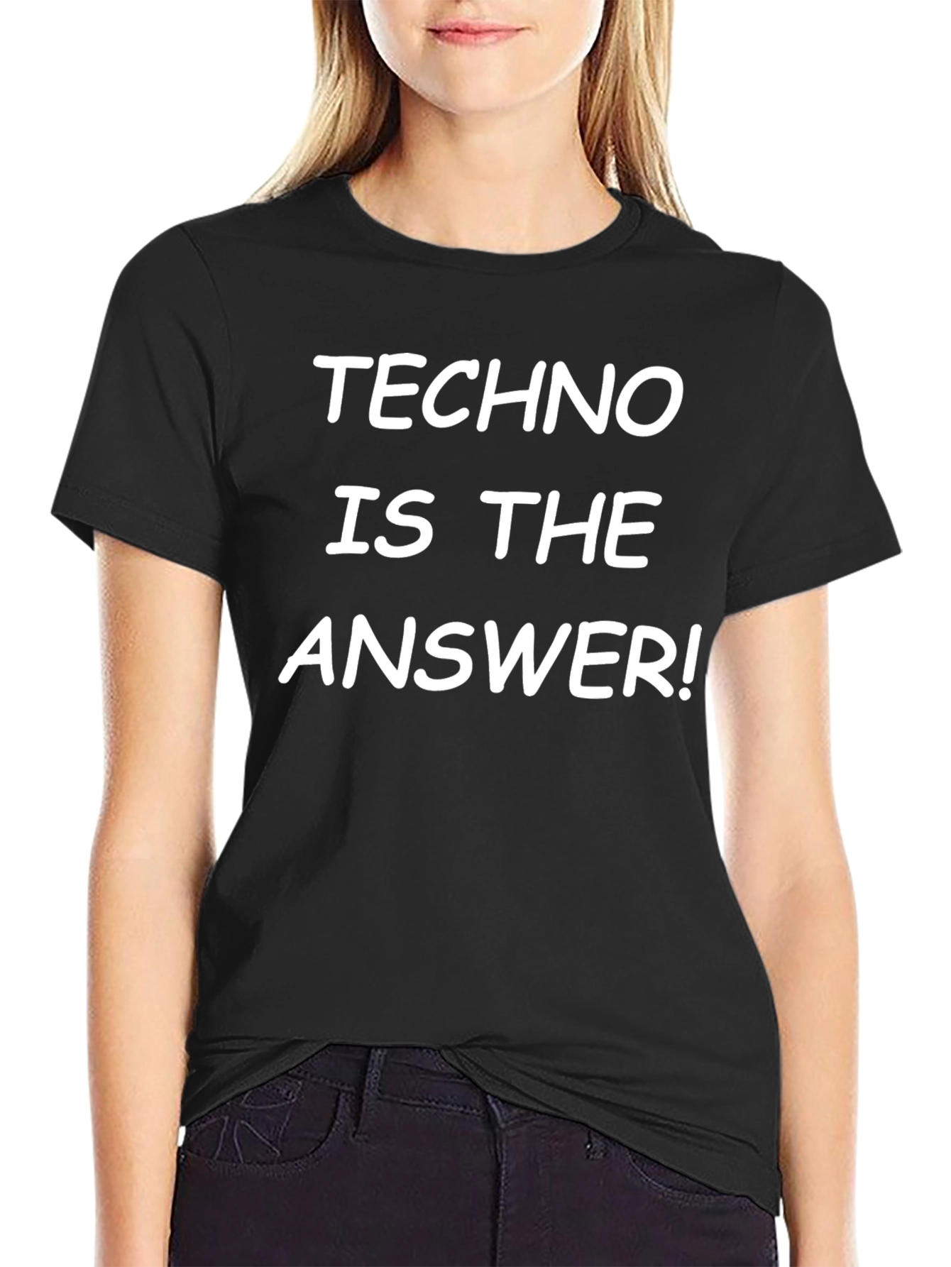 Techno Is The Answer T-Shirt