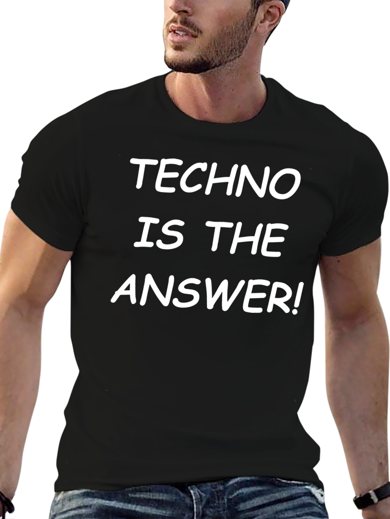 Techno Is The Answer T-Shirt