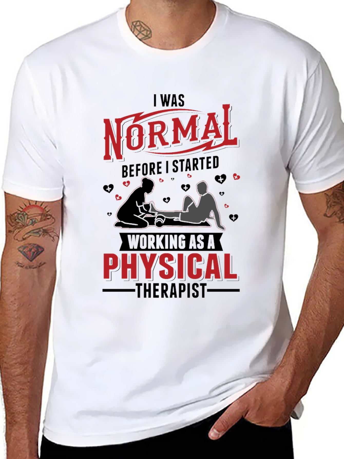 Normal Before Physical Therapist Graphic Tee