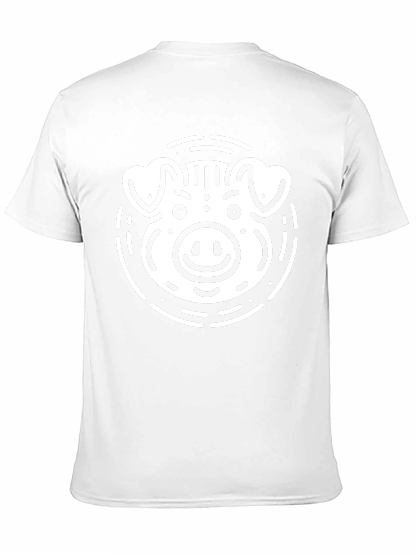 Black Pig Graphic Tee - Farm Animal Shirt