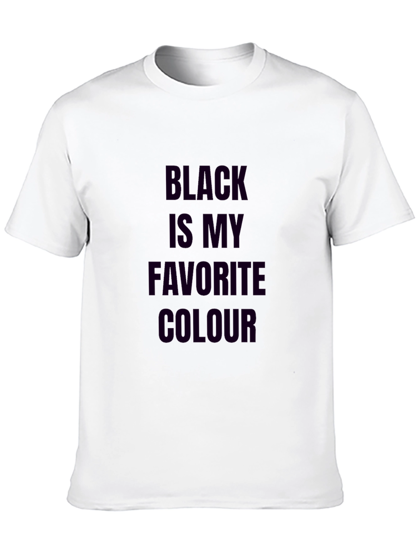 Black is My Favorite Colour T-Shirt