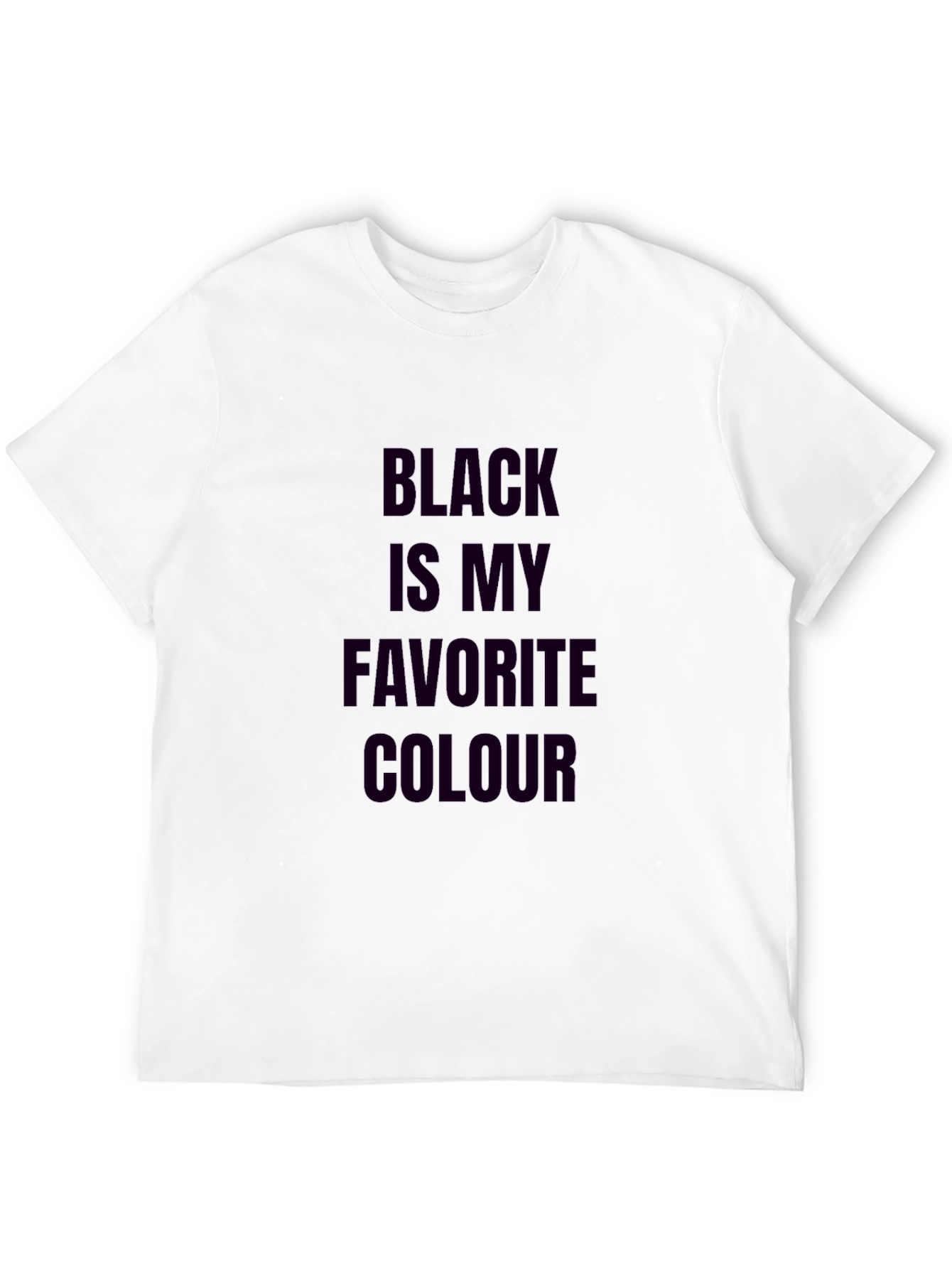 Black is My Favorite Colour T-Shirt