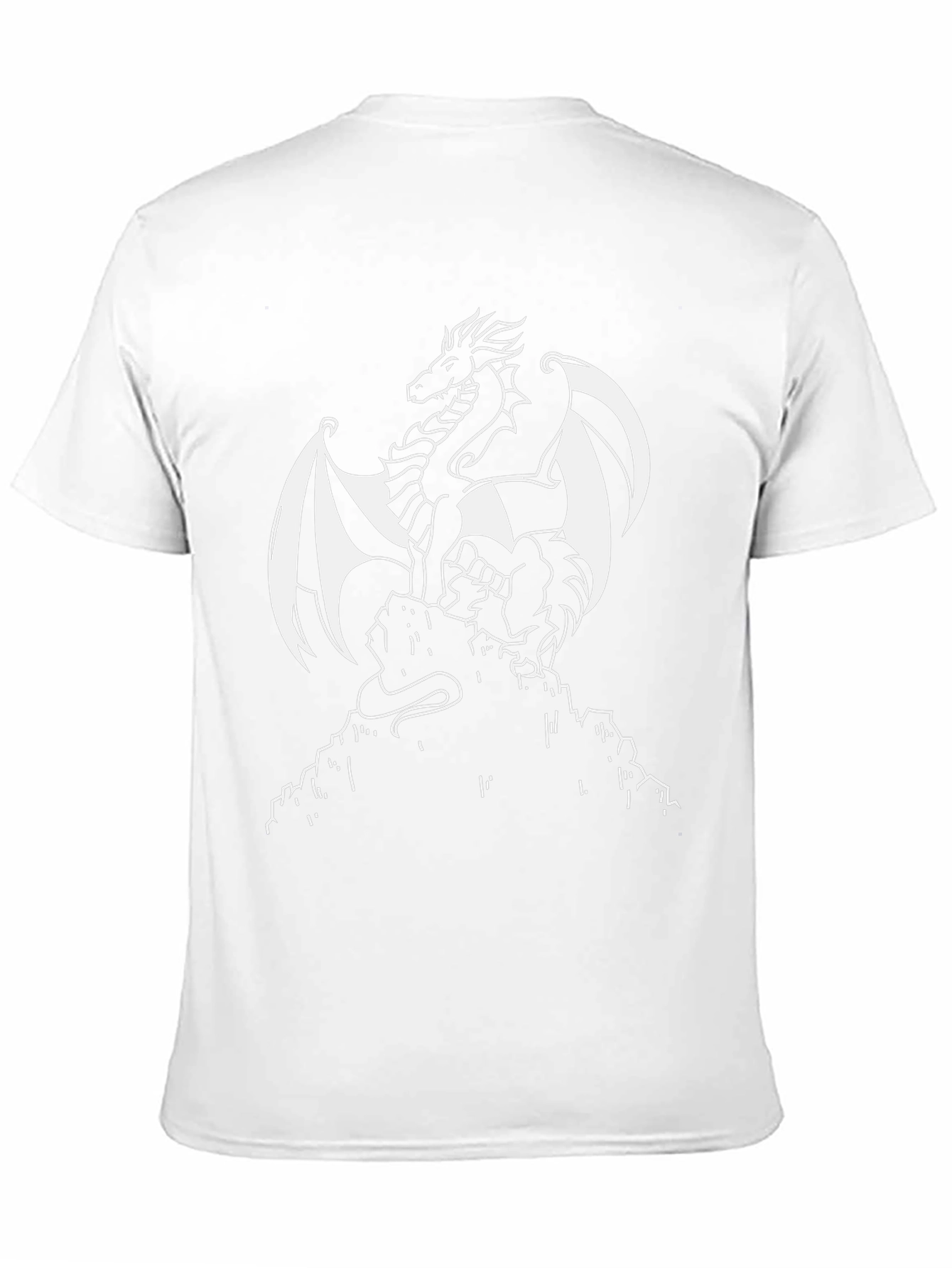 Dragon Graphic Tee - Mens Black T-Shirt