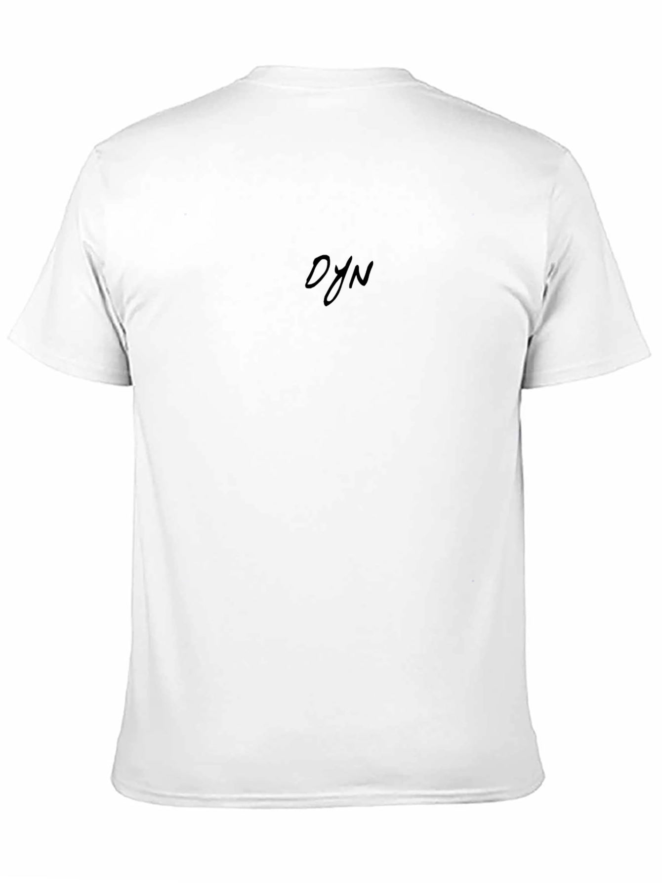 Mens Black Short Sleeve T-Shirt with Graphic