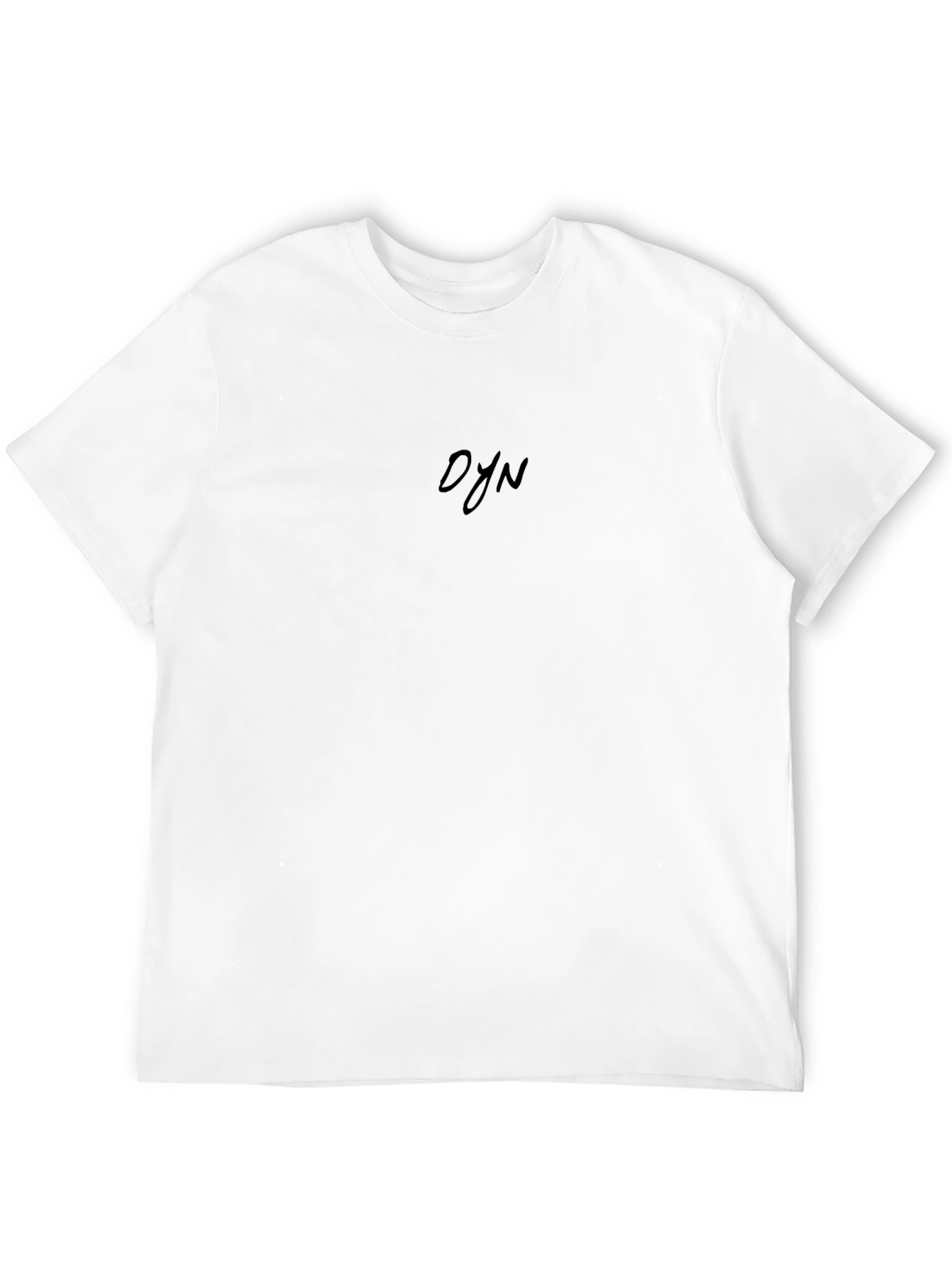 Mens Black Short Sleeve T-Shirt with Graphic