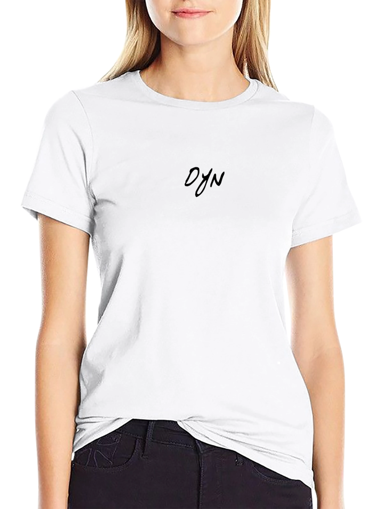 Mens Black Short Sleeve T-Shirt with Graphic