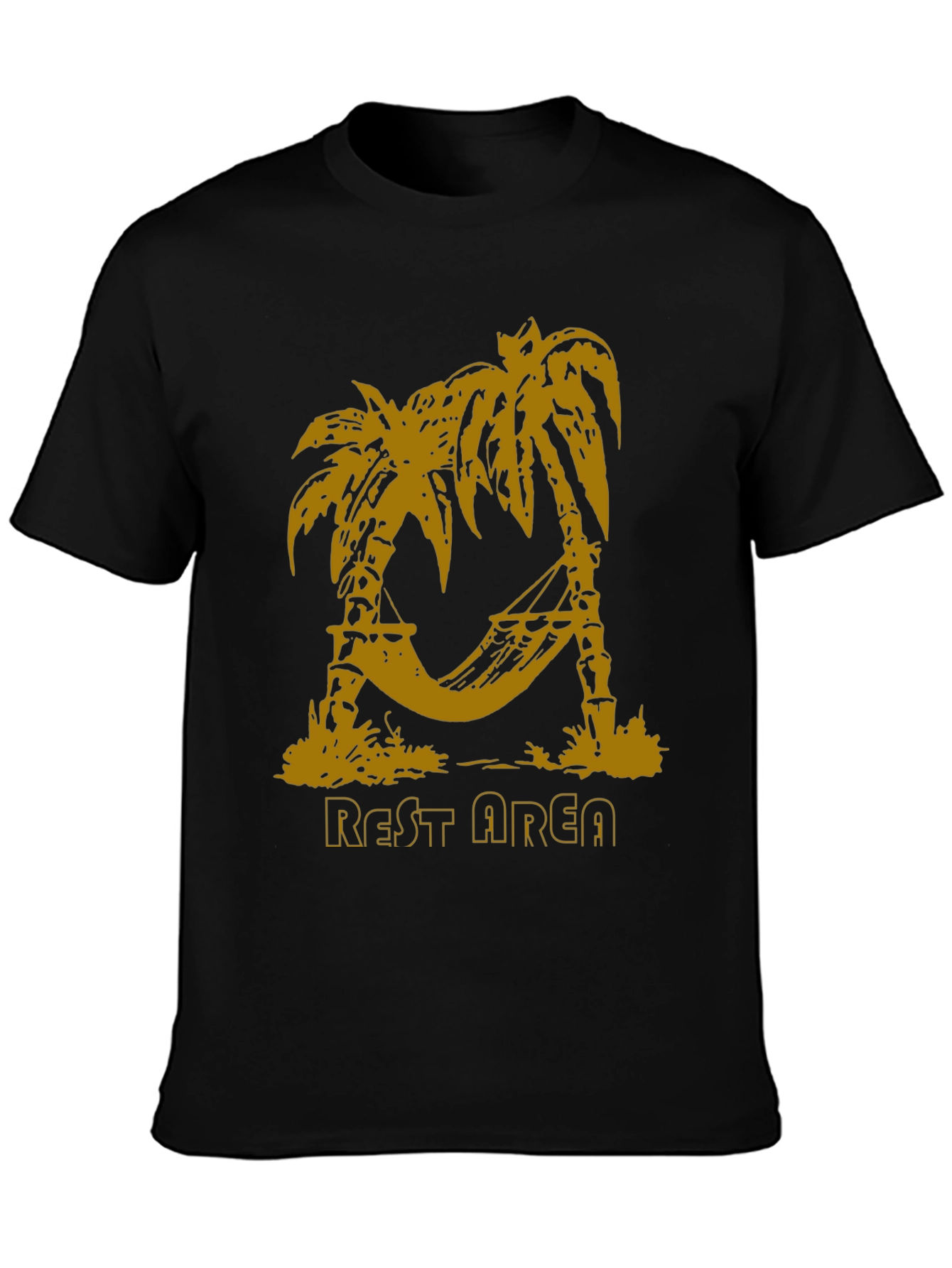 Relaxing Rest Area Palm Tree Graphic Tee