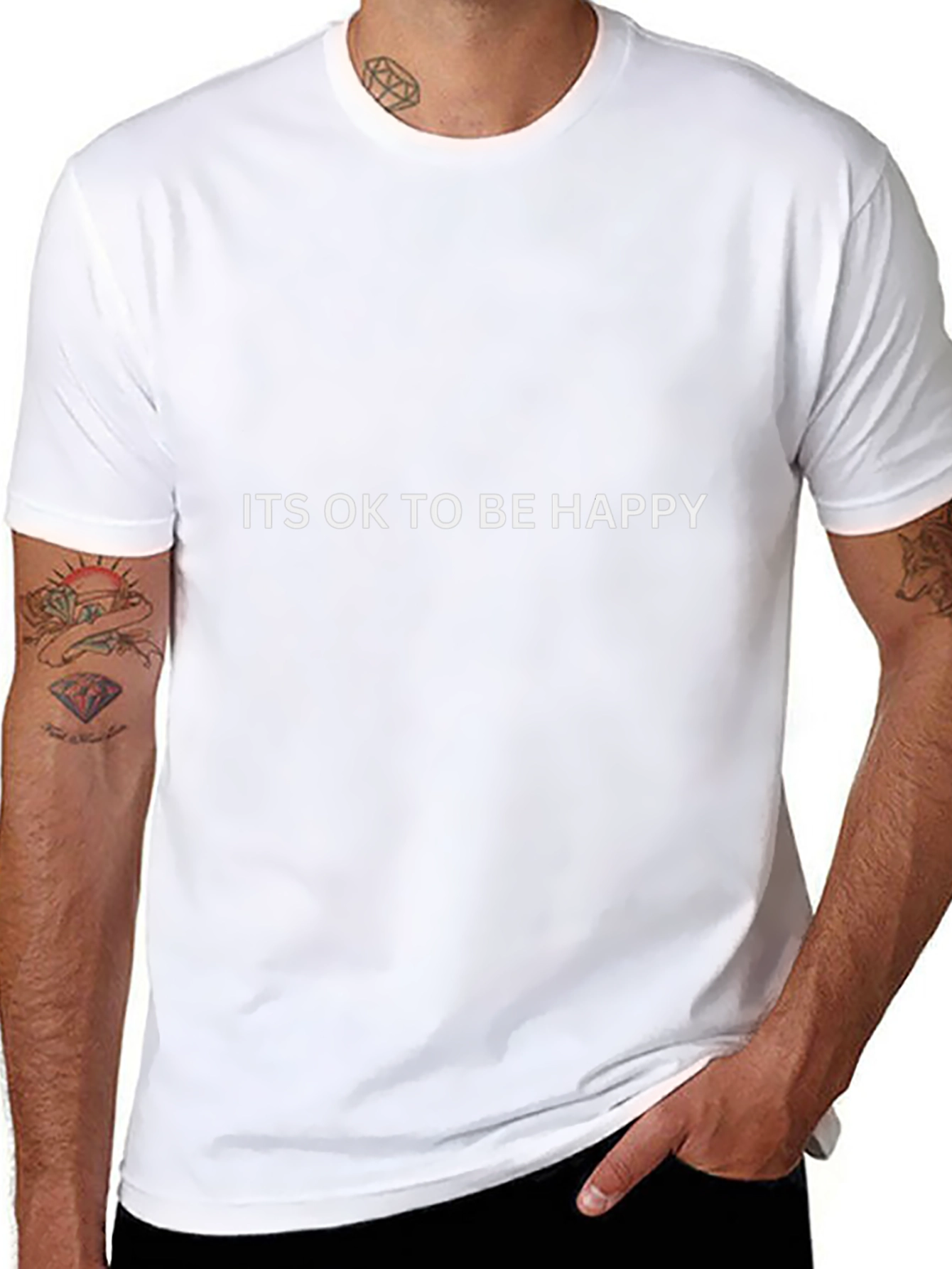 Its OK to Be Happy Graphic Tee