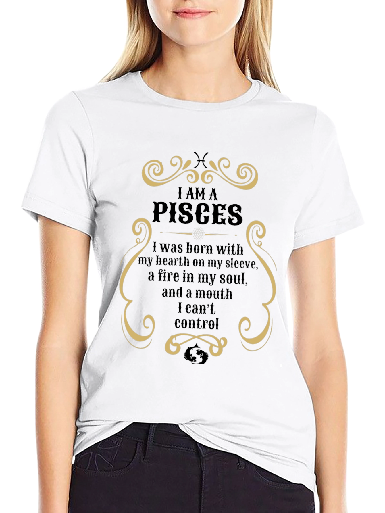 Pisces Zodiac Sign T-Shirt