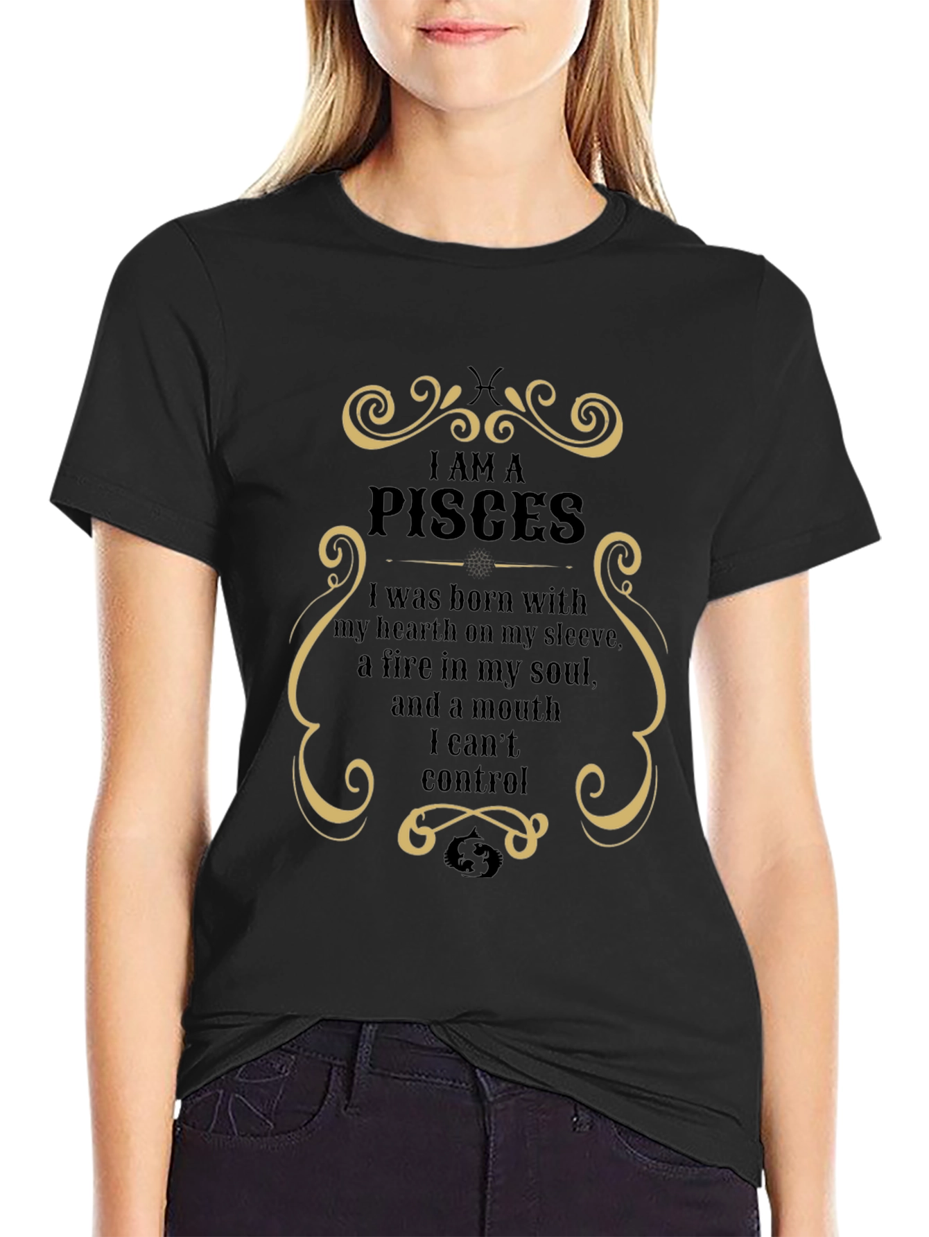 Pisces Zodiac Sign T-Shirt