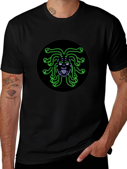 Medusa Graphic Tee - Black T-Shirt