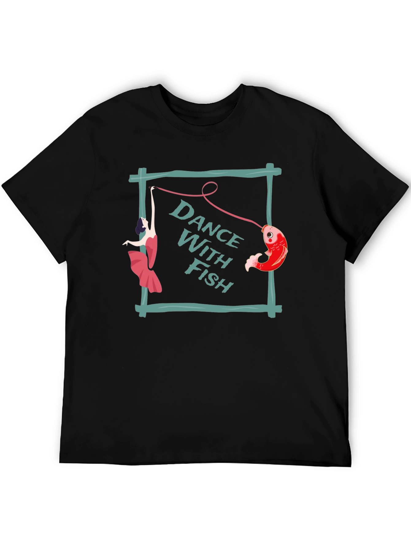 Dance With Fish Graphic Tee