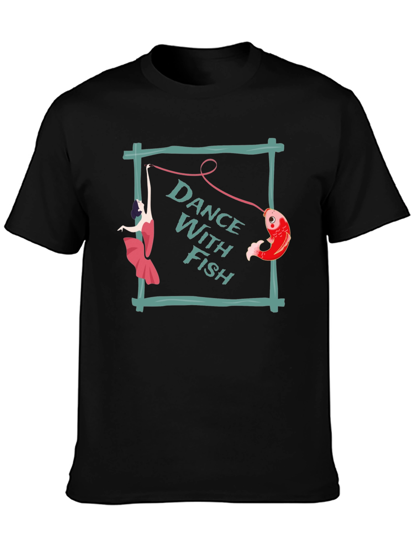 Dance With Fish Graphic Tee