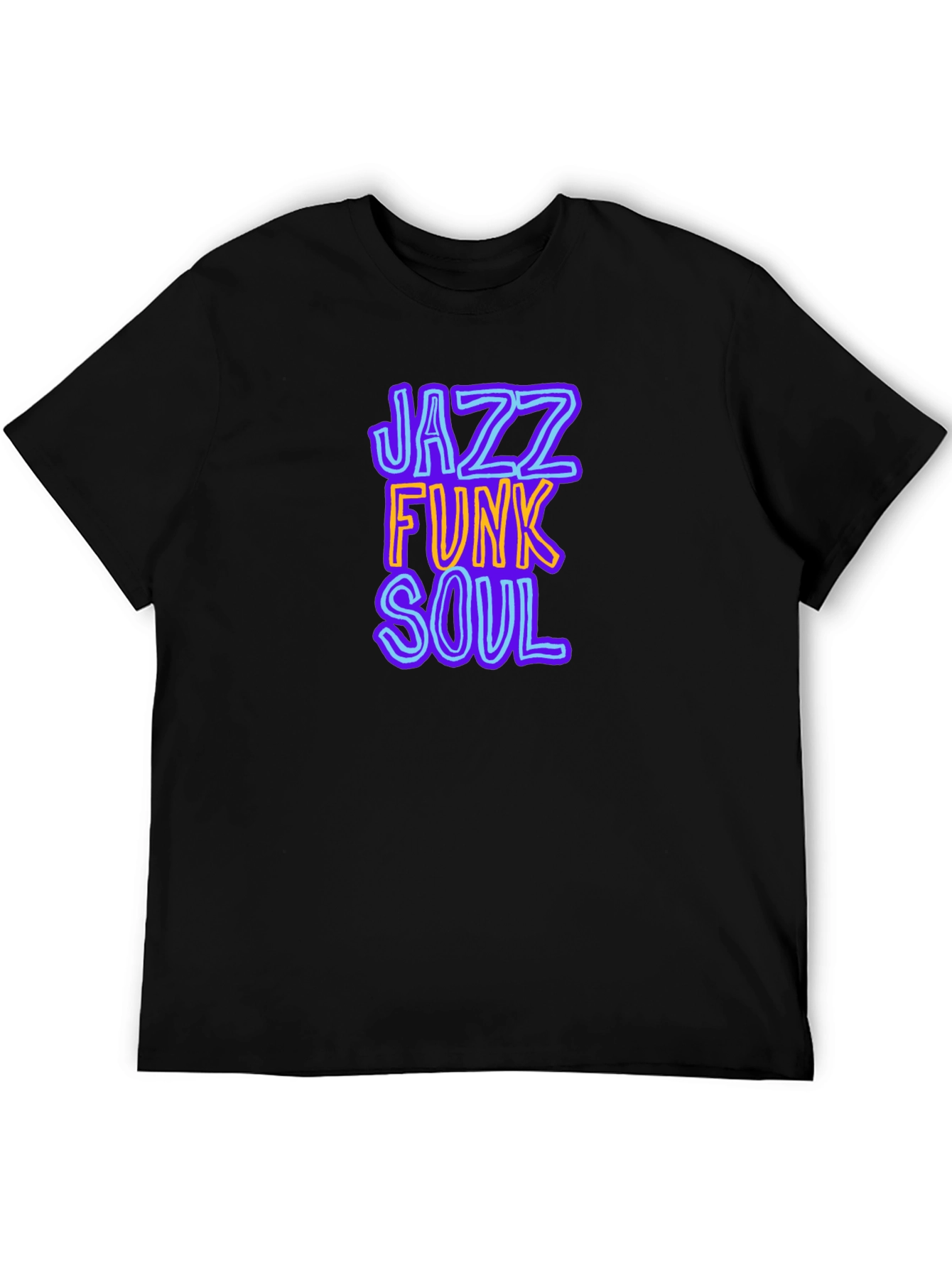 Jazz Funk Soul Graphic T-Shirt - Cool Music Tee